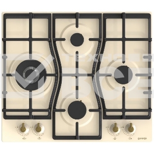 Газовая варочная панель Gorenje GW6D42CLI слоновая кость