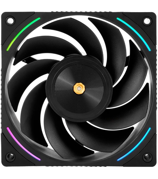 Кулер для корпуса Thermalright TL-K12R Reverse (120x120x25mm, 4-pin PWM, ARGB, 69CFM, 27dBA, 2150RPM, черный)