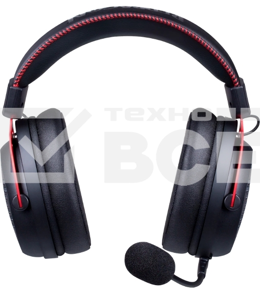 Гарнитура Redragon Diomedes чёрный/красный, проводная, USB / mini jack 3.5 мм