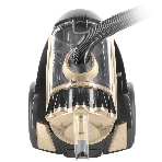 Пылесос Eurostek EVC-3002 черный/бежевый, 400/2200 Вт, уборка сухая, пылесборник контейнер 2.5 л, фото2