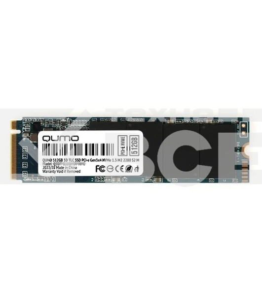 Накопитель SSD QUMO Novation, 512GB, SATA III, 2.5
