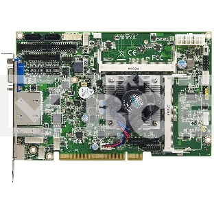 Материнская плата с процессором Advantech PCI-7032G2-00A2E, CPU Intel Celeron J1900, 2xDDR3L SO-DIMM, VGA/LVDS/DVI, 4xPCI 32bit/33MHz, 2xSATA/mSATA, 2xGbE LAN, 4xCOM, 7xUSB  Advantech