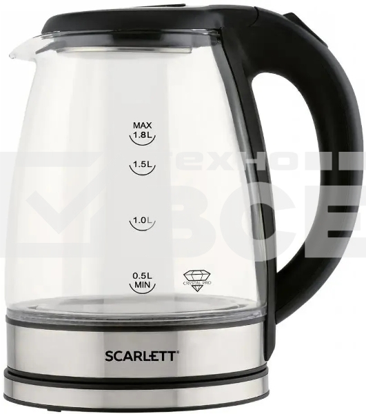 Чайник Scarlett SC-EK27G88 (черный)