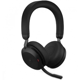 Гарнитура беспроводная Jabra Evolve 2 75, Link380a MS Stereo Stand черный