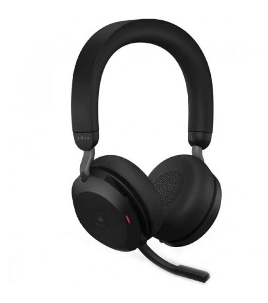 Гарнитура беспроводная Jabra Evolve 2 75, Link380a MS Stereo Stand черный
