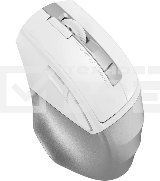 Мышь беспроводная A4Tech Fstyler FG45CS Air2 белый/серебристый, 2000 dpi, радиоканал, USB, кнопки - 7