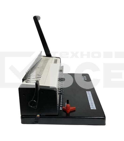 Переплетчик Office Kit B2125N A4/перф.23л.сшив/макс.500л./пластик.пруж. (4.5-51мм)