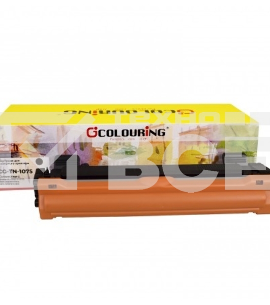 Картридж Colouring CG-TN-1075 чёрный (1000 стр.) для Brother DCP-1510R/1512R/1510/1511/MFC1810/1815/HL1110/1111/1112/1118