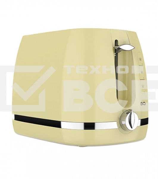 Тостер BQ T1711, 900Вт, слоновая кость