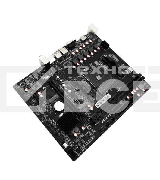 Материнская плата CBR A320M, AM4, AMD A320, 2xDDR4, 4xSATA, 1xM.2, 1xPCIe 3.0 x16, 1xPCIe x1, 1xHDMI, 1xVGA, 1x 1Gb LAN, 2xUSB-A 2.0, 2xUSB-A 3.0, 3x3.5 мм, mATX