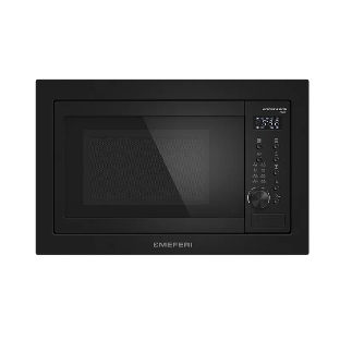 Микроволновая печь встраиваемая Meferi MMO6025BK POWER чёрный, 25 л, 1450 Вт, переключатели - кнопки/поворотный механизм