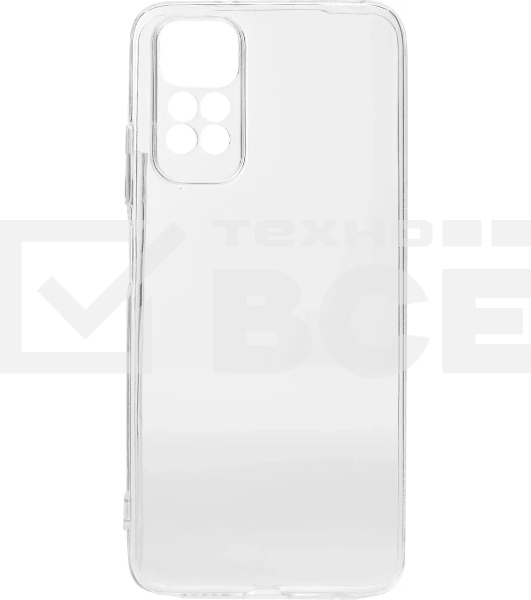 Чехол (клип-кейс) Gresso Air, для Xiaomi Redmi Note 11, прозрачный [gr17air836]