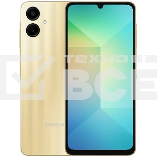 Смартфон Samsung SM-A065F Galaxy A06 128Gb 6Gb золотистый