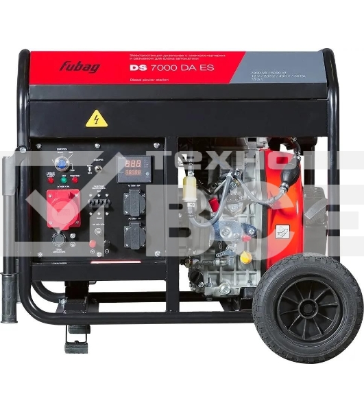 Электростанция дизельная FUBAG DS 7000 DA ES с электростартером и коннектором автоматики 641695