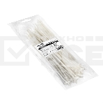 Стяжка (хомут) нейлоновая ExeGate CV66-250x4.8W (нейлон 6.6, 250x4.8мм, неоткрывающаяся, halogen free, -40°C - +85°C, белая, 100 шт), фото2