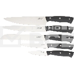 Набор ножей кухон. Rondell Dual RD-1943 компл.: 6 предм. с подставкой черный подар. коробка, фото2