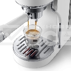 Кофеварка рожковая DeLonghi EC890.WI белый, молотый, 1,1 л, 1450 Вт, 15 бар, фото4