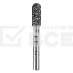 Борфреза по металлу Denzel твердосплавная, цилиндрическая закругленная, тип-С, 8 мм, фото5
