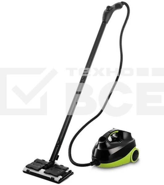 Пароочиститель напольный Kitfort КТ-9103-2 салатовый