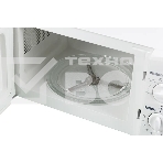 Микроволновая печь Mystery MMW-2009G белый, 20 л, 700 Вт, переключатели - поворотный механизм, фото4