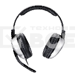 Проводные наушники Genius HS-05A серебристый/черный, полноразмерные, 2 x Jack 3.5 мм, микрофон с шумоподавлением, фото3