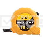 Рулетка Deli DL9010B 10м*25мм Метрическая. Корпус ударопрочный, компактный., фото 1