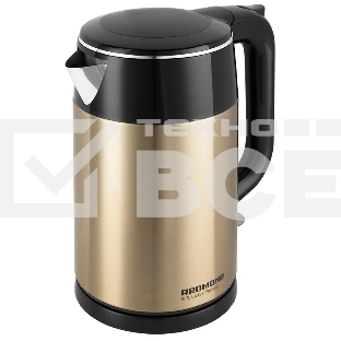 Чайник электрический Redmond RK-M1582 1.7л. 1800Вт золотистый/черный (корпус: нержавеющая сталь)