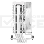 Кулер для процессора DEEPCOOL AG400 DIGITAL WH ARGB белый, 120 мм, алюминий/медь, 2100 об/мин, 31.6 дБ, 4 pin, 220 Вт, 152.7 мм, фото8