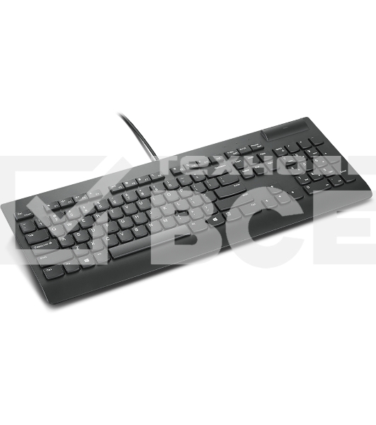 Клавиатура Lenovo Smartcard Wired Keyboard II проводная, USB Type-A, чёрный