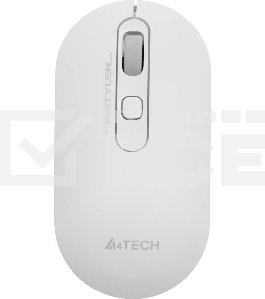 Мышь беспроводная A4Tech Fstyler FG20S белый/серый, 2000 dpi, радиоканал, USB, кнопки - 3