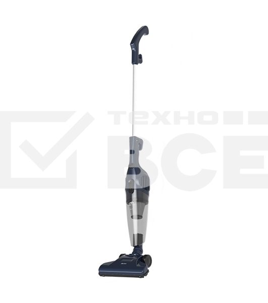 Пылесос вертикальный Blackton Bt VC1605B синий, 80/400 Вт, уборка сухая, пылесборник контейнер, 0.5 л