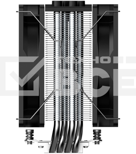 Кулер для процессора ID-COOLING SE-214-XT PLUS черный 120мм алюминий+медь 1800rpm 35.2db 4-pin 200W 150мм