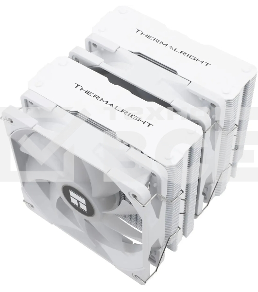 Устройство охлаждения(кулер) Thermalright Peerless Assassin 120 White ARGB Soc-AM5/AM4/1151/1200/2066/2011/1700 белый 4-pin 25.6dB Al+Cu 750gr Ret (PA120-WH-ARGB)
