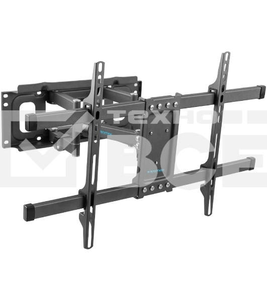 Кронштейн для телевизора Kromax CORBEL-8, 32'-75', макс. 55кг, настенный, серый