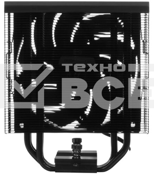 Устройство охлаждения (кулер) PcCooler RZ400 V2 Soc-AM5/AM4/1200/1700/1851 черный 4-pin 32dB Al+Cu 240W Ret (RZ400V2-BKNWNX-GL)