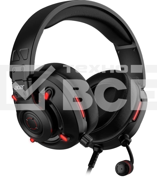 Наушники с микрофоном мониторные оголовье Acer Nitro OHW306 черный ZL.HDSEE.00E