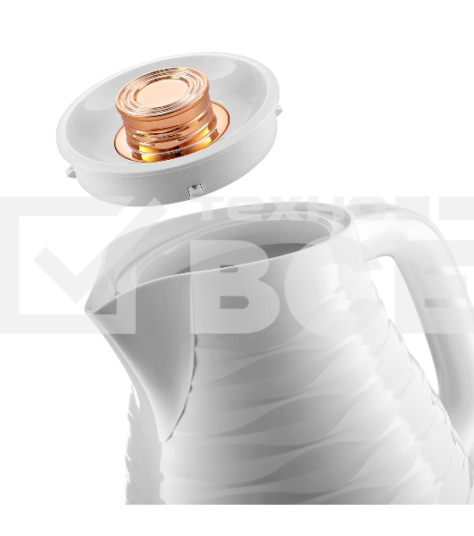 Чайник электрический BRAYER BR1057WH белый, 2200 Вт, 1,7 л
