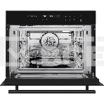 Духовой шкаф компактный встраиваемый с СВЧ Weissgauff OE 446 Black Edition чёрный, фото8