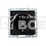 Розетка 1-местная IEK BRITE РЮш10-1-БрЧ (BR-R14-16-U21-D21-K02) 16А, с USB A+A 2.1А, с заземлением с защитными шторками, чёрный, фото4