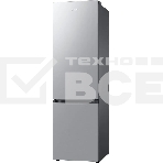 Холодильник Samsung RB38C600DSA/EF серебристый двухкамерный 276/114л морозилка снизу, No Frost, фото3