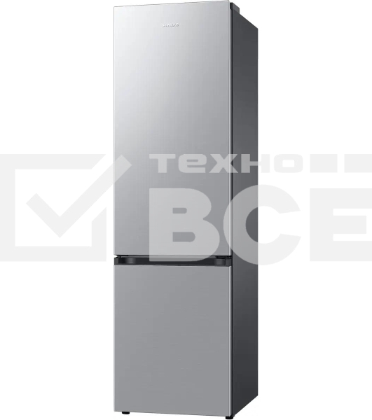 Холодильник Samsung RB38C600DSA/EF серебристый двухкамерный 276/114л морозилка снизу, No Frost