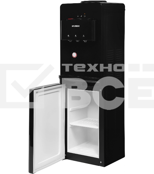 Кулер Hyundai H-WD2155E напольный электронный черный