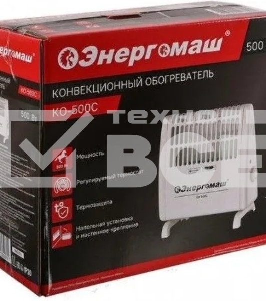 Конвектор ЭНЕРГОМАШ КО-500С