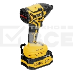 Винтоверт ударный аккумуляторный бесщет. Denzel CIDH-BL-20-270, Li-Ion, 20 В, фото2