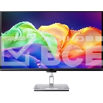 Монитор 31.5' Acer ProCreator PE320QKXsmiiphuzx QD OLED 3840x2160, 240 Гц, 0.01 мс, 16:9, 250 кд/м², 2xHDMI 2.1, DP 2.1, USB-C (90 Вт PD), USB Hub (2x USB-A), 3.5 Jack, динамики (2x5 Вт), HDR10+, FreeSync Premium Pro, серебристо-черный, фото 1