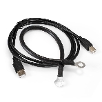 Комплект Источник бесперебойного питания EX295989RUS + батарея 120Aч EX282988RUS 2шт (инвертор, синус, для котла) ExeGate SineTower SZ-2000.LCD.AVR.3SH.1C13.USB <2000VA/1600W, чистый синусоида, LCD дисплей, AVR, 3хSchuko+1хC13, USB, линейно-интерактивный, черный> + батарея ExeGate DT 12120 (12В, 120Ач) 2шт, фото3