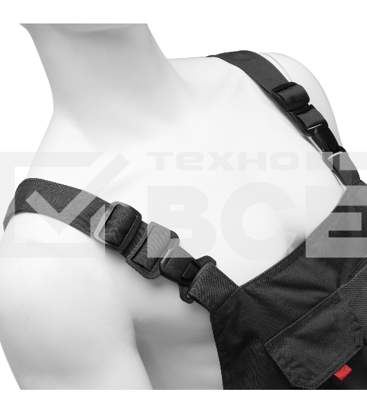 Брюки профессиональные рабочие Denzel 65% полиэстер 35% хлопок, XXXL