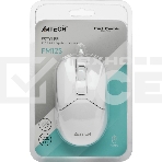 Мышь проводная A4Tech Fstyler FM12S белый, 1200 dpi, USB, кнопки - 3, фото3