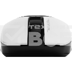 Мышь беспроводная A4Tech Fstyler FB12 белый/черный, 1200 dpi, радиоканал, Bluetooth, USB, кнопки - 3, фото4