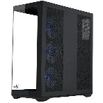 Корпус ATX Eurocase M4801 black, без БП, закаленное стекло 2 стороны, фото3